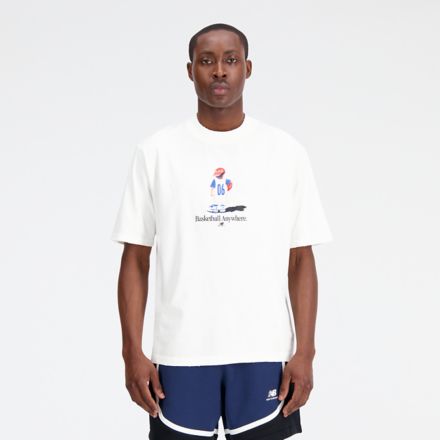 New balance basketball hot sale t shirt