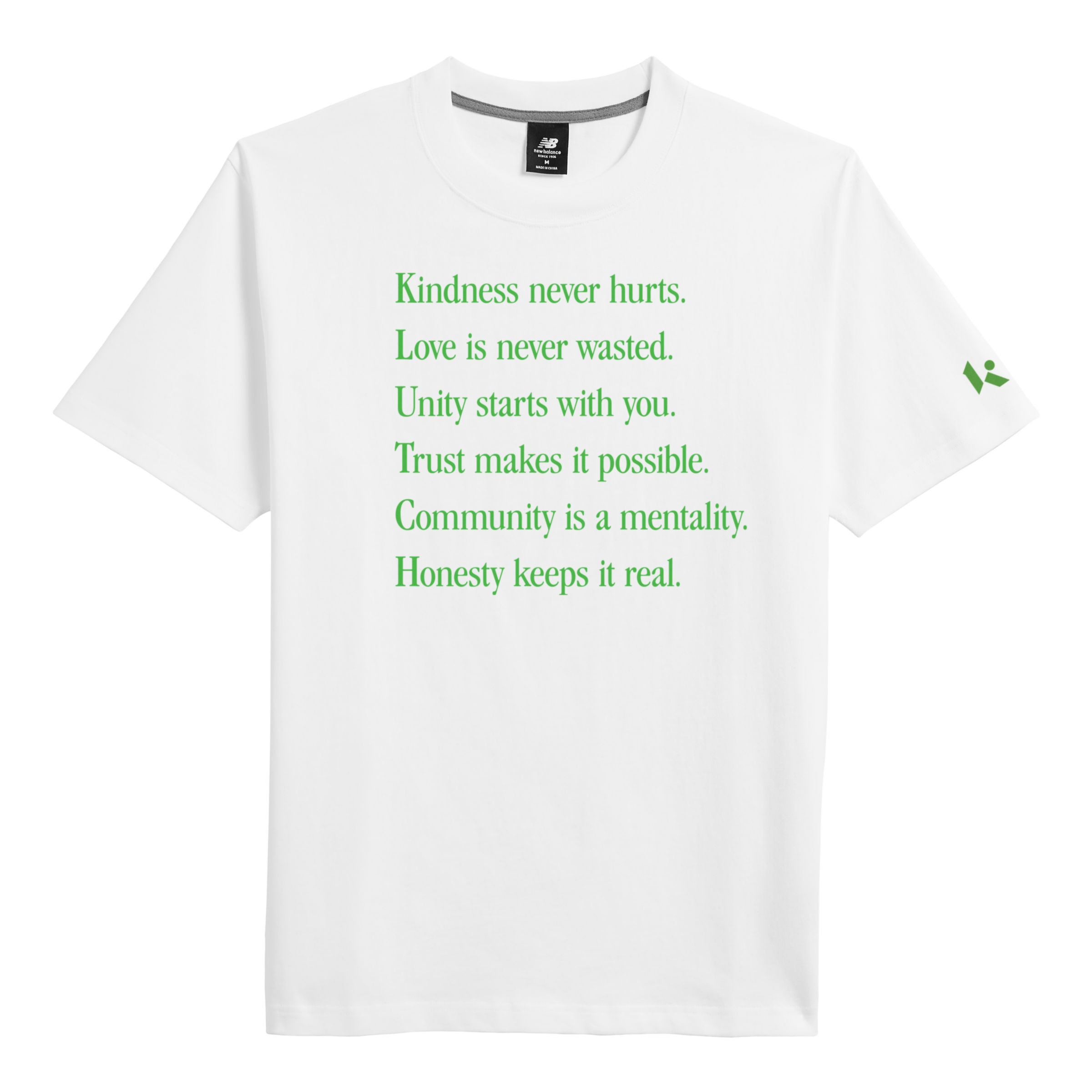 New Balance Men's Klutch Graphic Tee In White | ModeSens