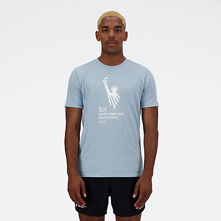 New Balance NYC Marathon Graphic T-Shirt, MT33609MHAS image number null