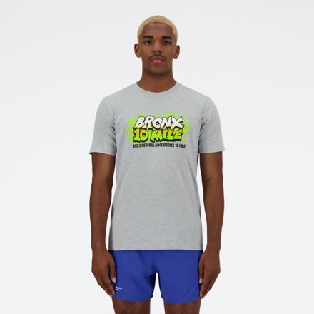 New Balance Bronx 10 Mile Graphic T Shirt