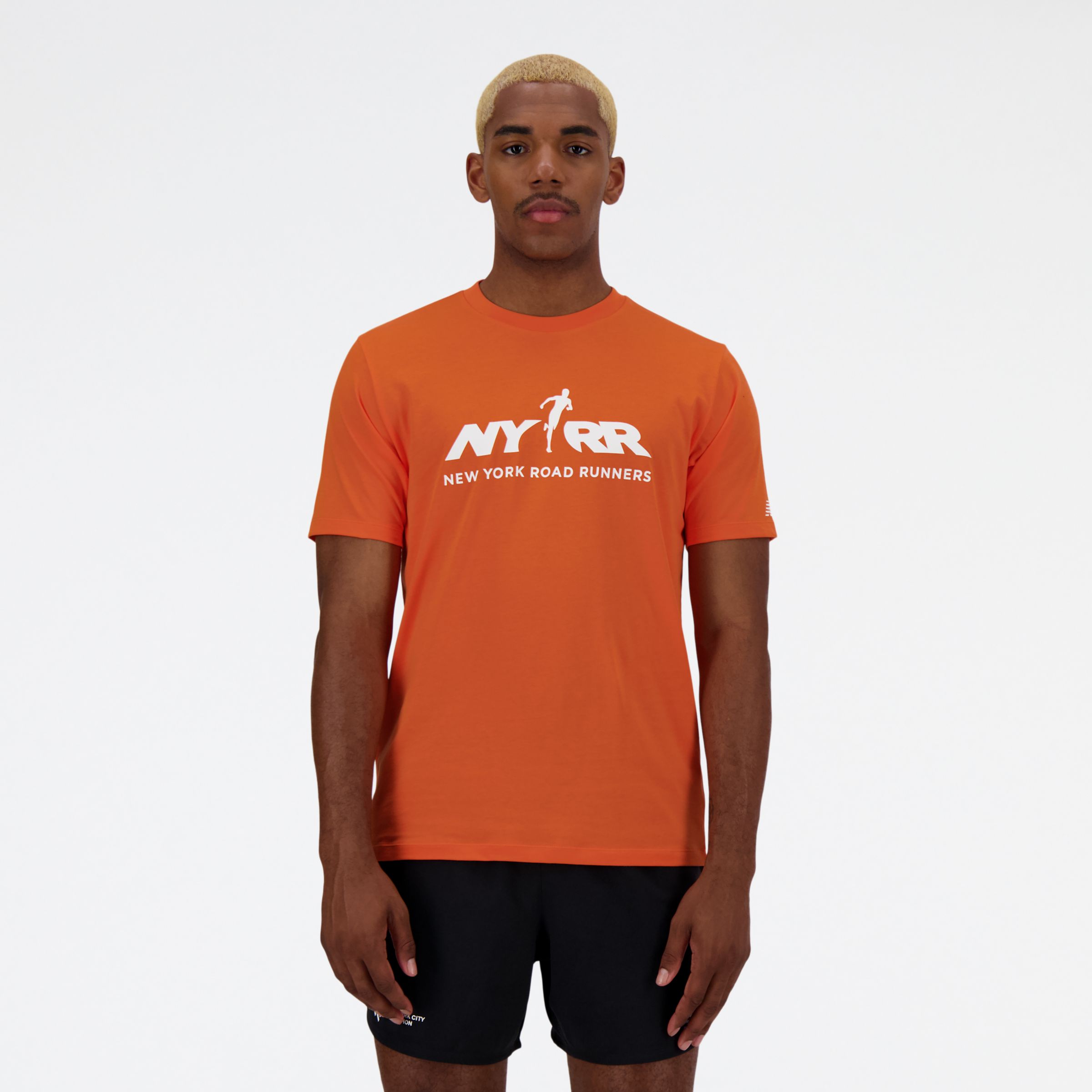 

New Balance Men's Run For Life Graphic T-Shirt Orange - Orange