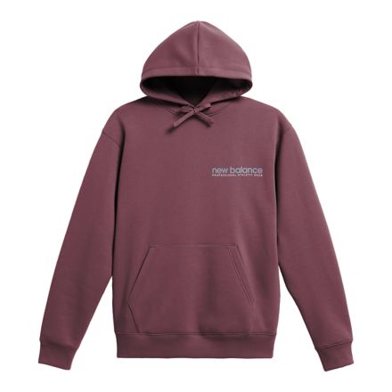 New balance best sale hoodie burgundy