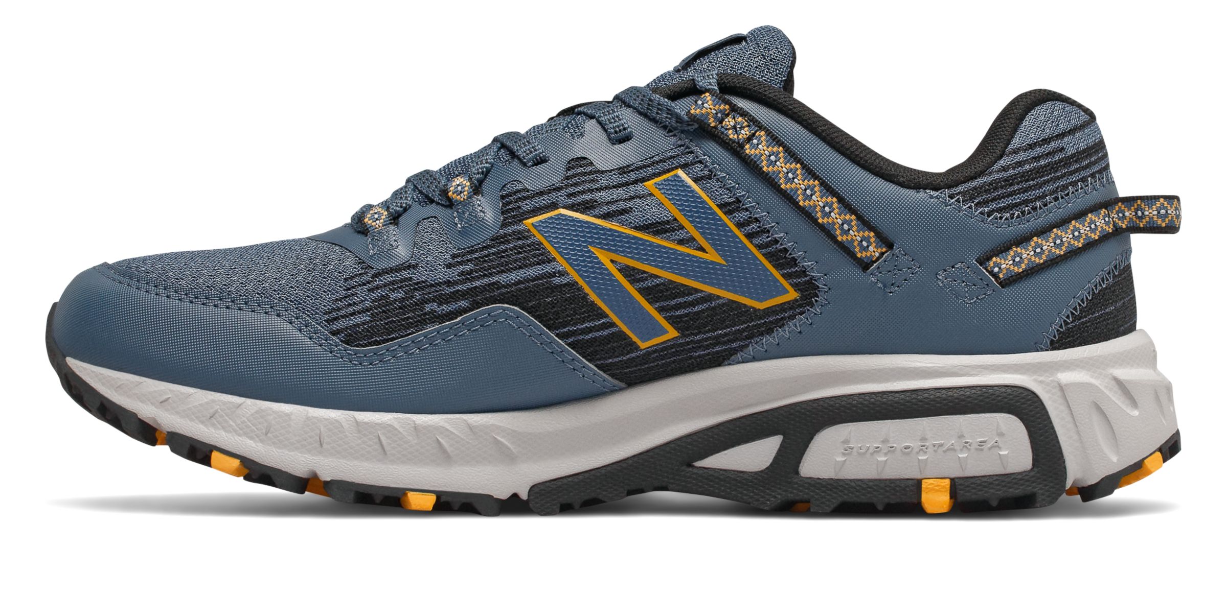 new balance blue gold