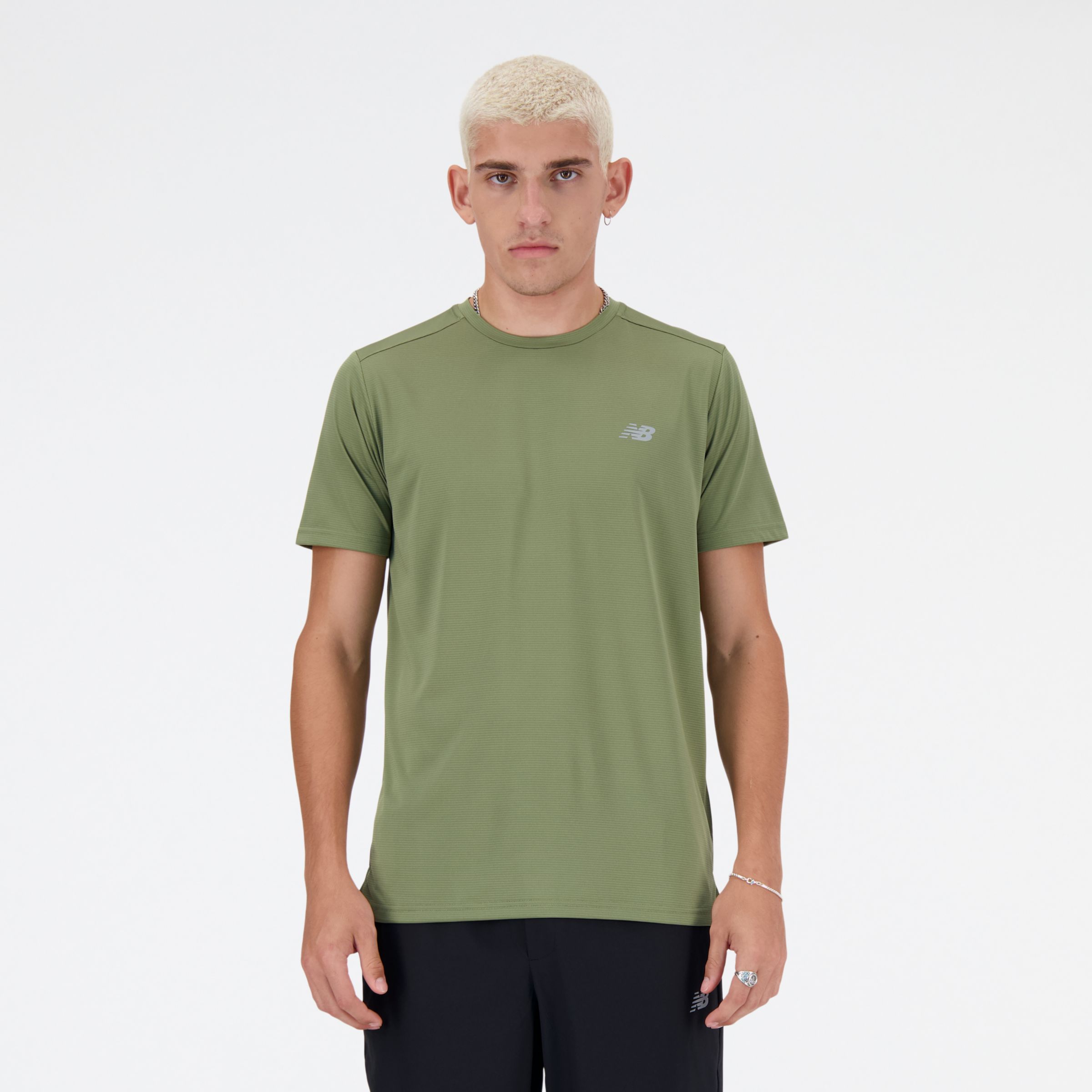 

New Balance Men's Sport Essentials T-Shirt Green - Green