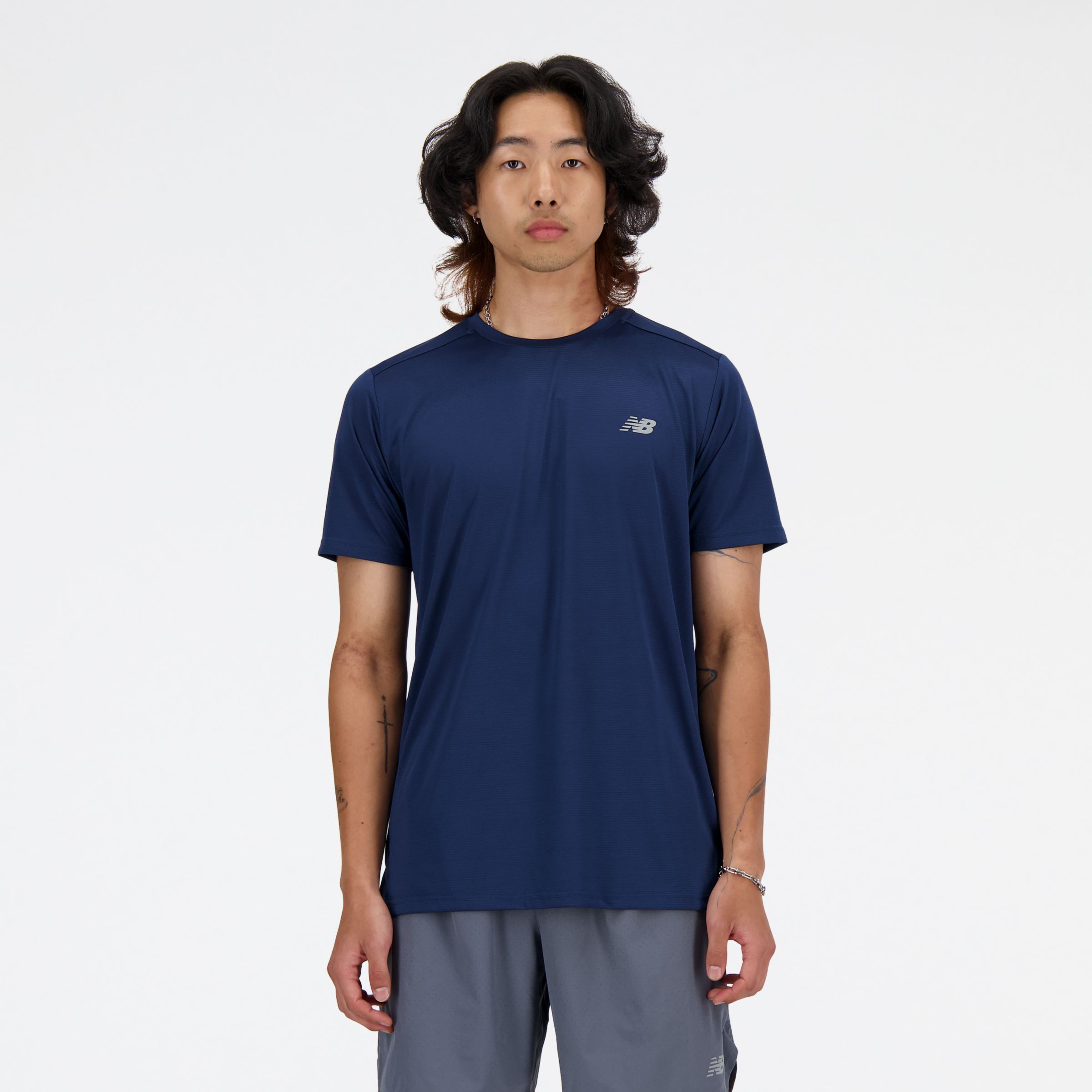 New Balance Men's Sport Essentials T-shirt In Blue