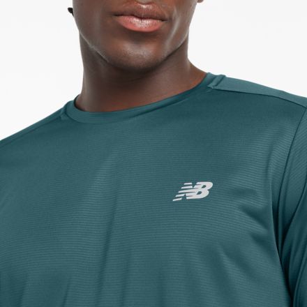 Sport Essential Long Sleeve, BIG TEAL with SLATE GREY, MT41225AAZ
