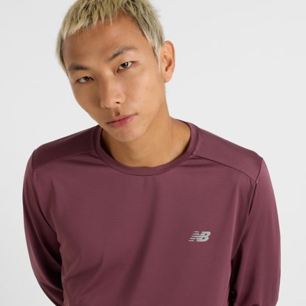 Sport Essential Long Sleeve, FADED PLUM, MT41225FDP