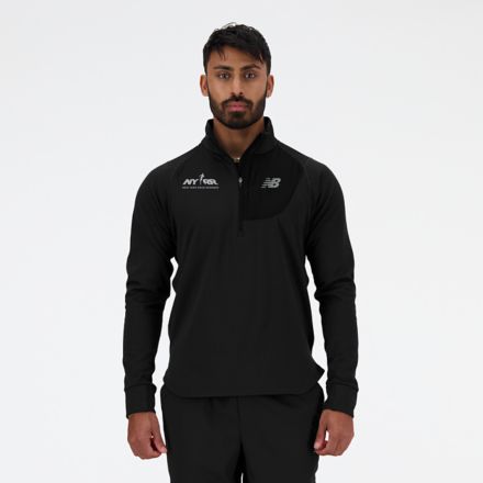 New balance discount half zip hoodie