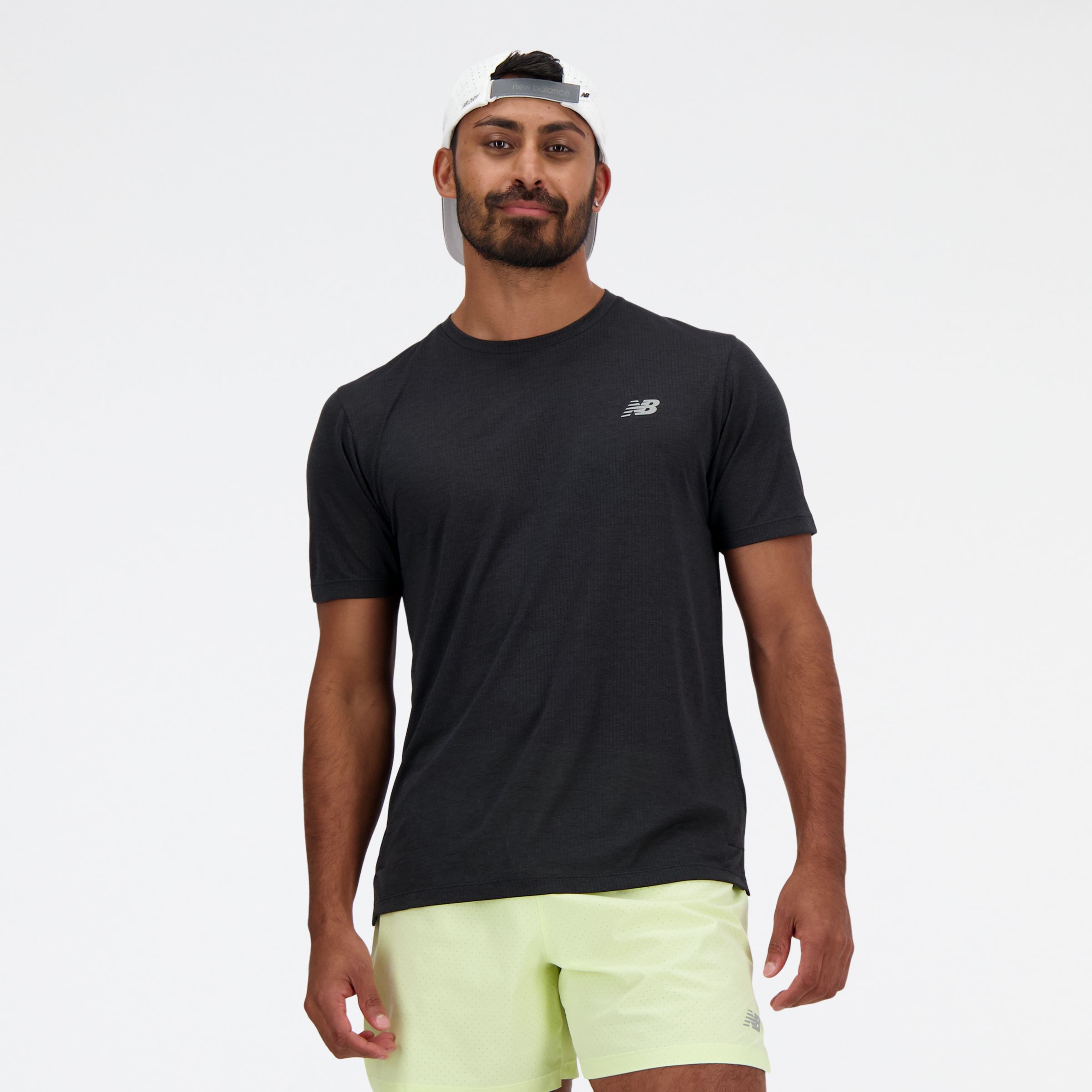 New Balance Men's Athletics T-shirt In Black