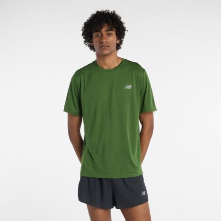 Athletics T-Shirt, DARK ALPINE GREEN HEATHER, MT41253DAA