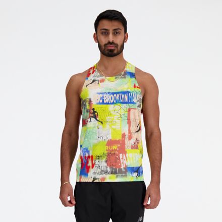 Sleeveless Shirts Singlets for Men New Balance