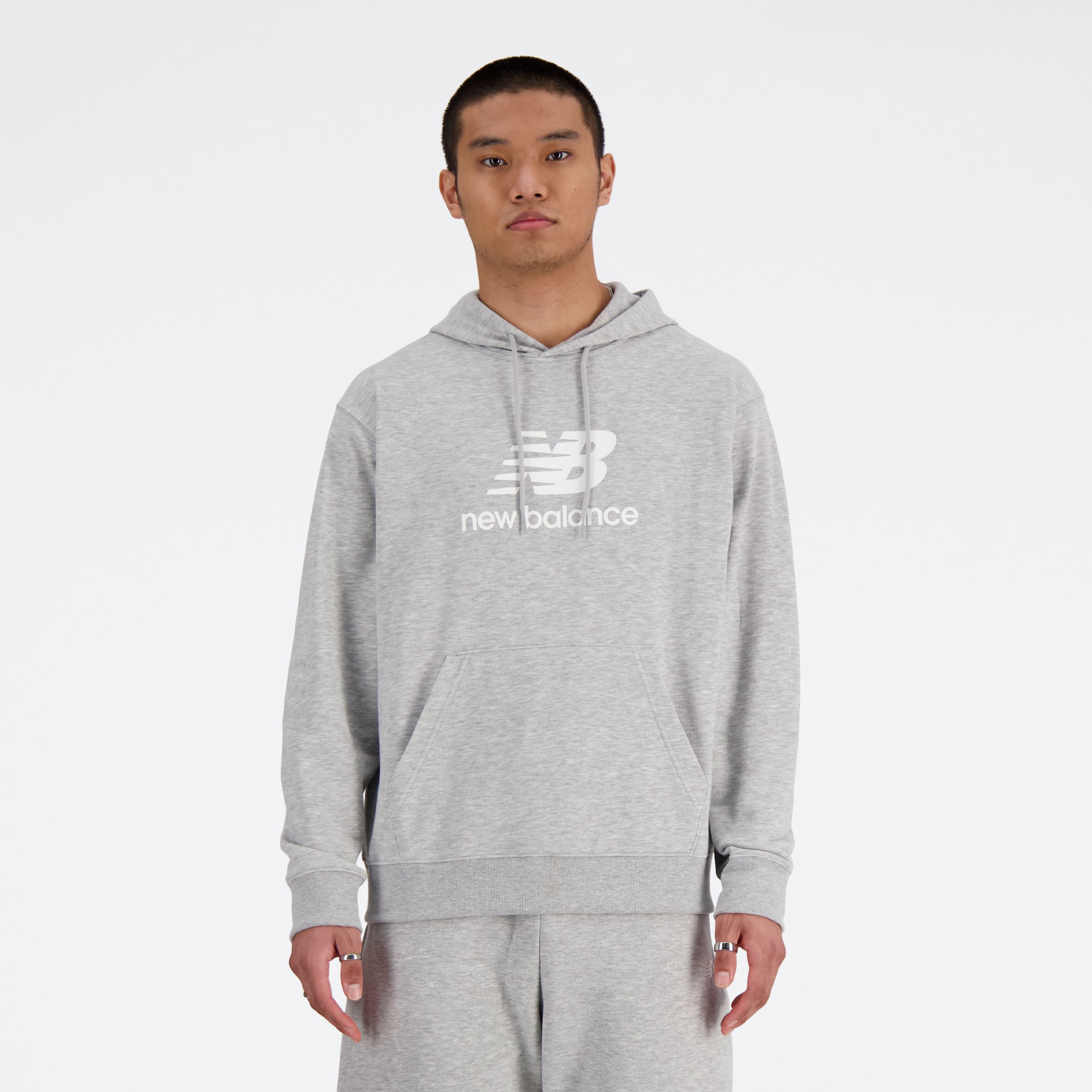 Sport Essentials French Terry Logo Hoodie - New Balance