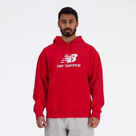 Sport Essentials French Terry Logo Hoodie, TEAM RED, MT41501TRE