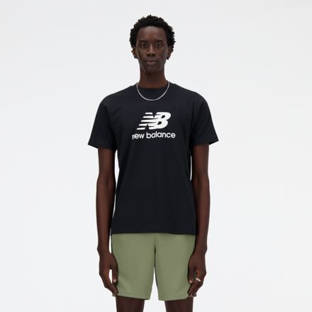 Polera Tenis Hombre New Balance Negra