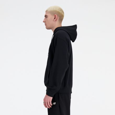 Heavy Fleece Vintage Shrunken Hoodie in Black | Fear of God