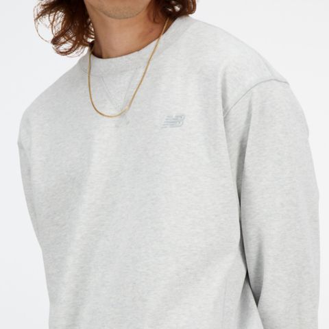 Мужские свитеры New Balance Athletics French Terry Crew