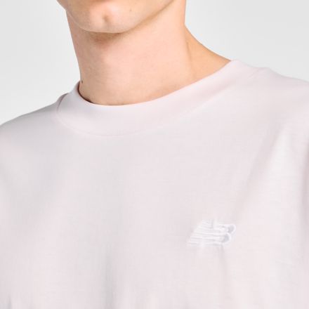 Sport Essentials Cotton T-Shirt, PINK SALT with WHITE, MT41509AAA