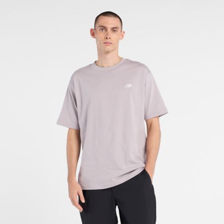 Sport Essentials Cotton T-Shirt, TRUFFLE SALT with WHITE, MT41509ABI