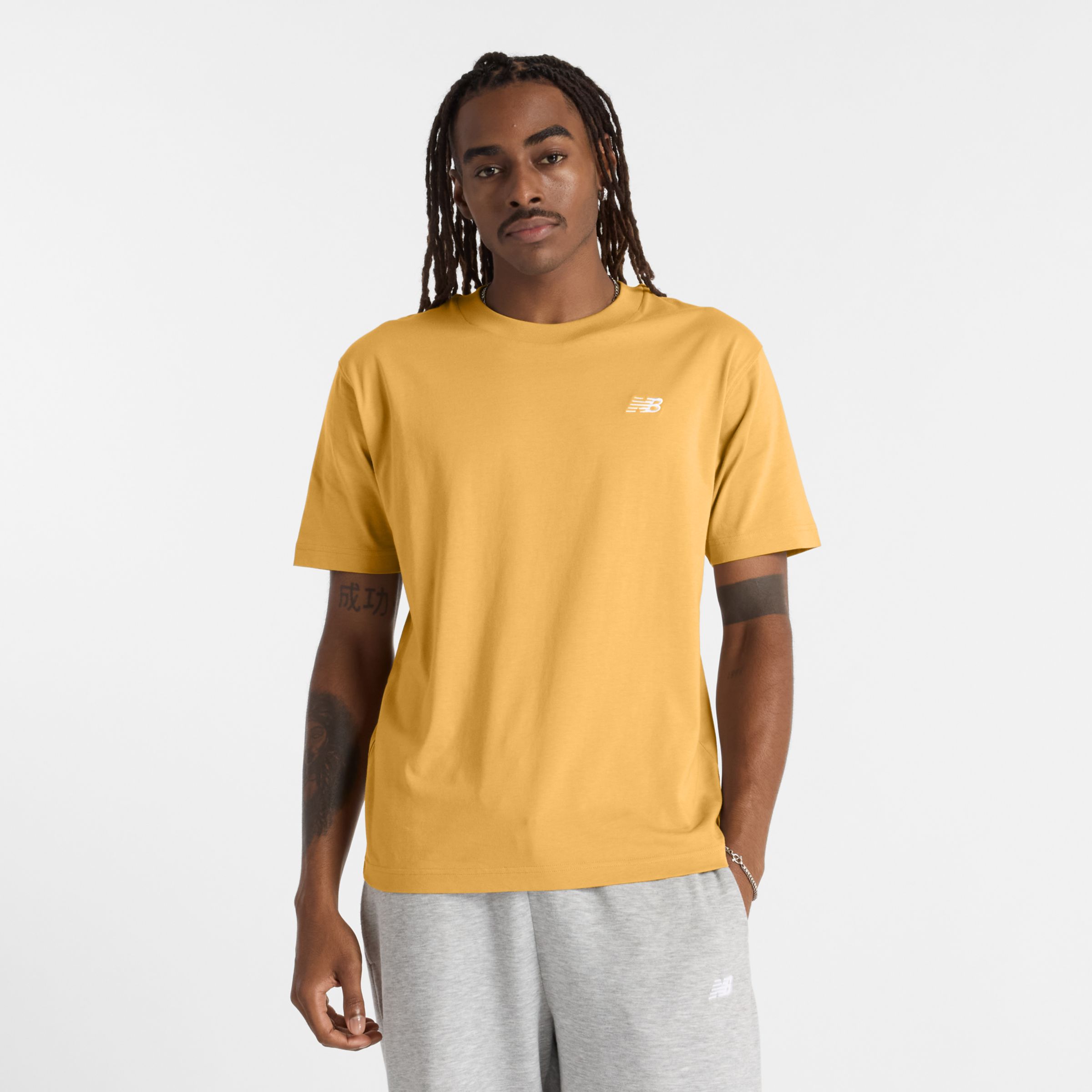 NEW BALANCE MEN'S SPORT ESSENTIALS COTTON T-SHIRT 