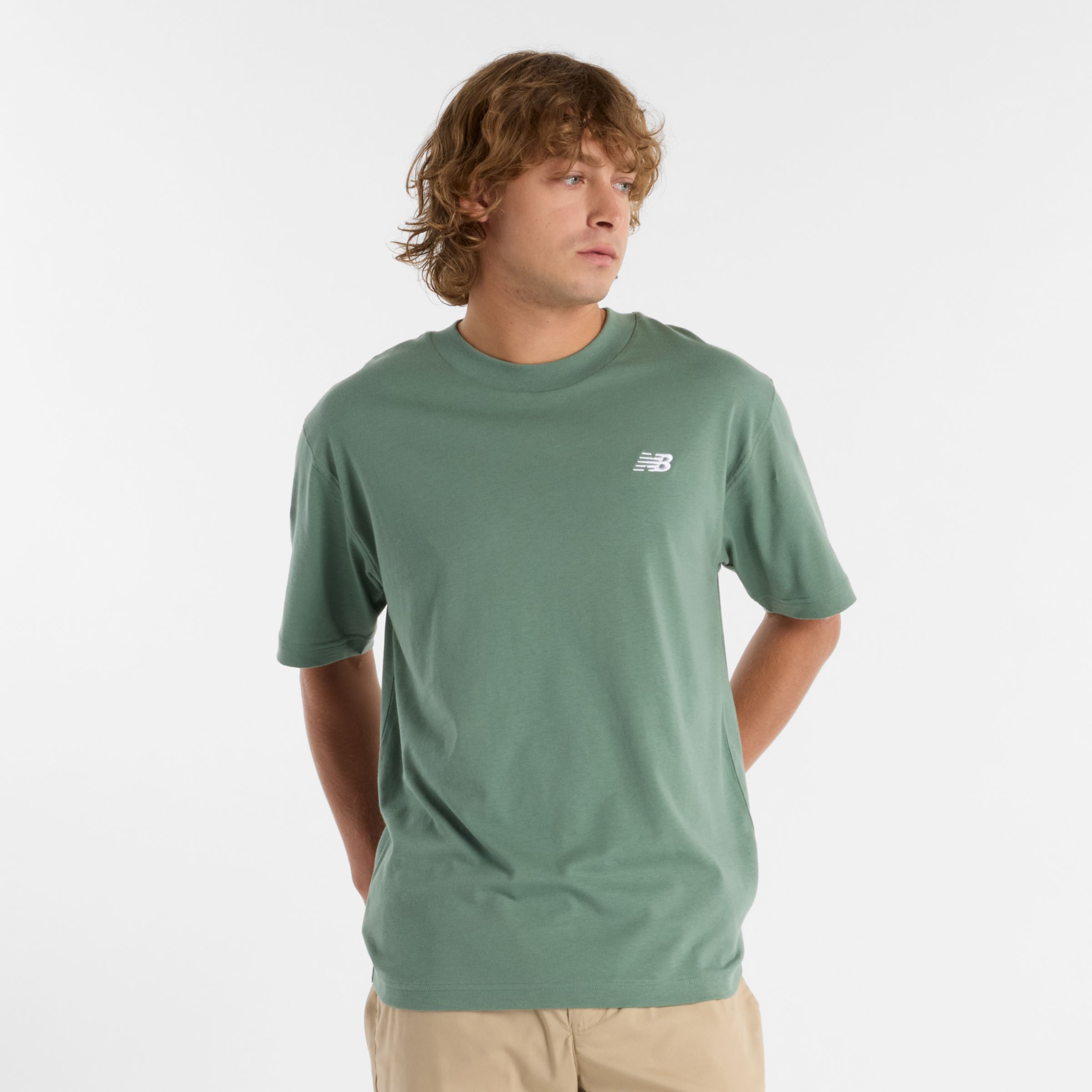 NEW BALANCE MEN'S SPORT ESSENTIALS COTTON T-SHIRT 