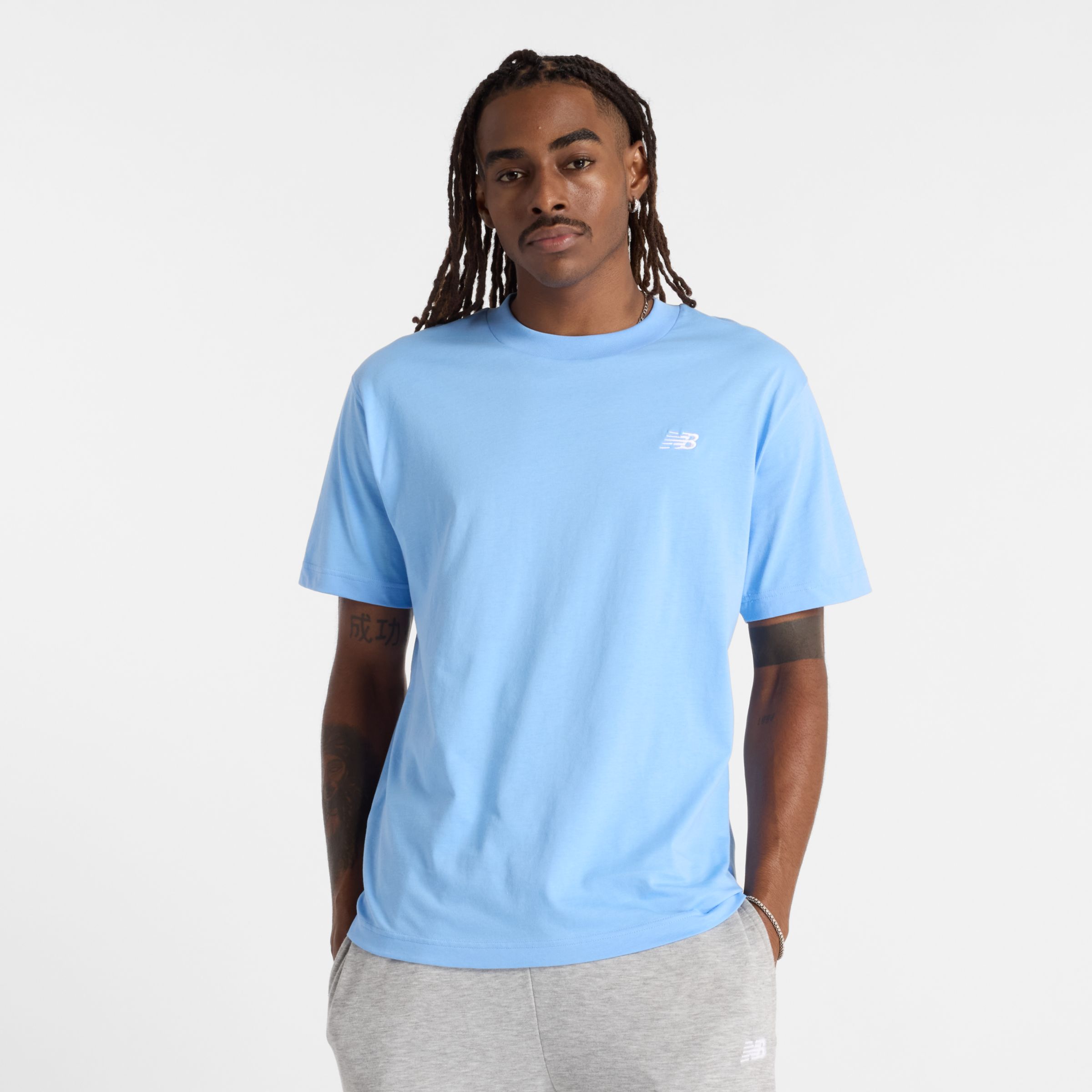 NEW BALANCE MEN'S SPORT ESSENTIALS COTTON T-SHIRT 