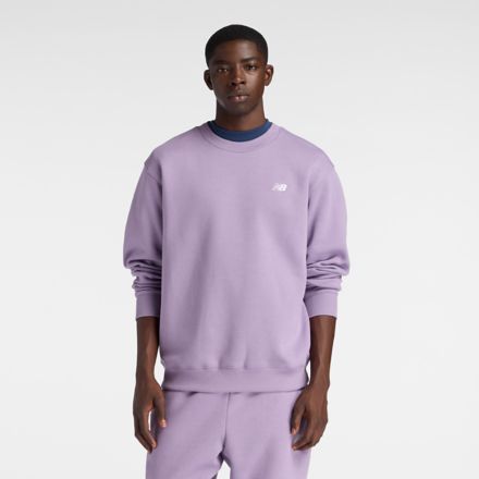 Sport Essentials Fleece Crew, CANDIED VIOLET with WHITE, MT41510AA5