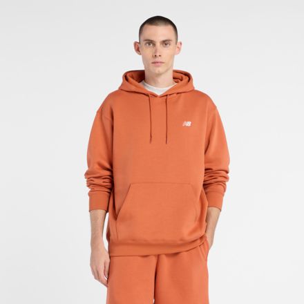 Sport Essentials Fleece Hoodie, BLACK with NB 103 WHITE, MT41511CNN