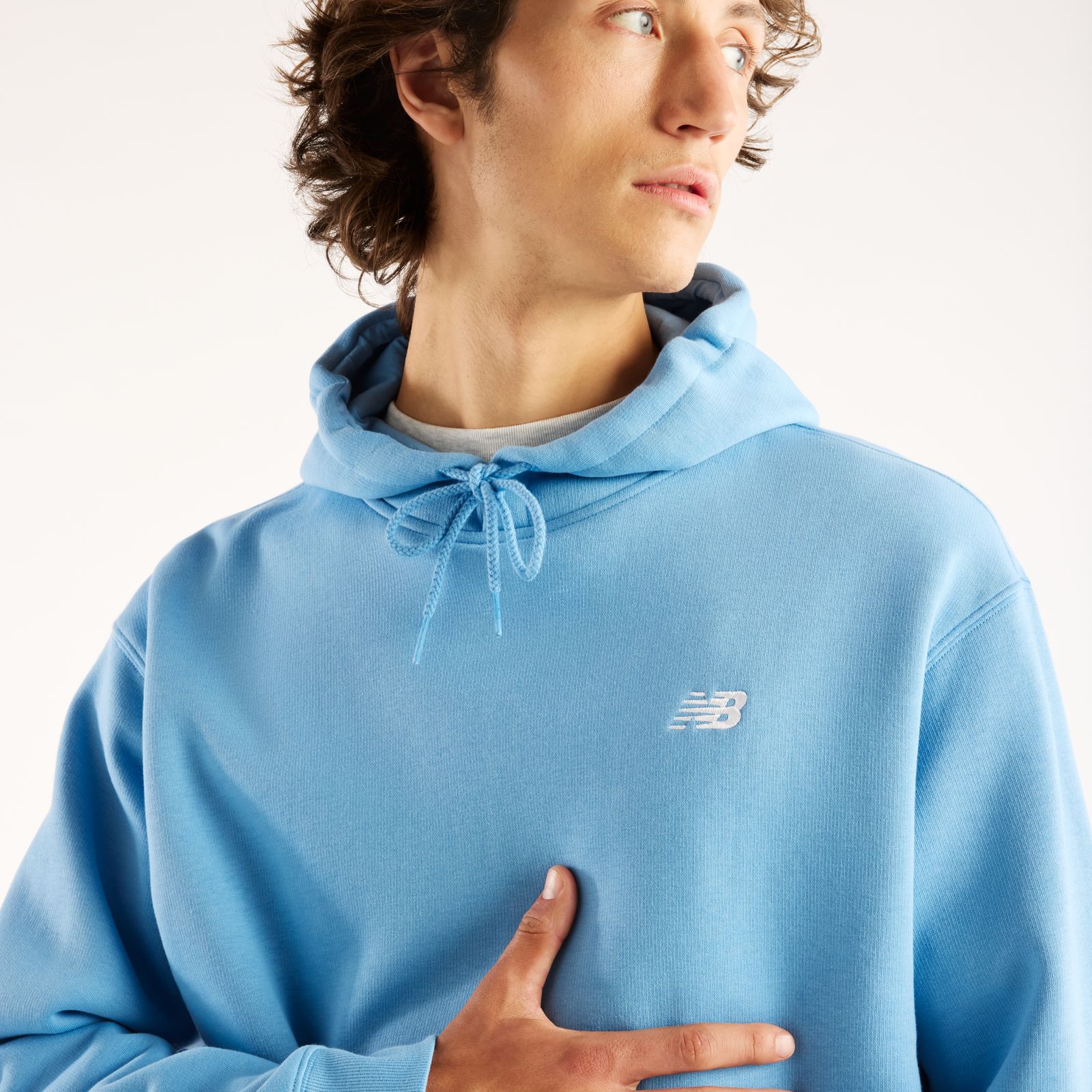 Мужские худи New Balance Sport Essentials Fleece Hoodie — фото 2