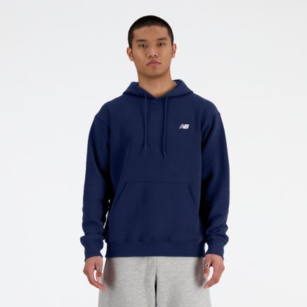 Sport Essentials Fleece Hoodie, NB NAVY with WHITE, MT41511NNY