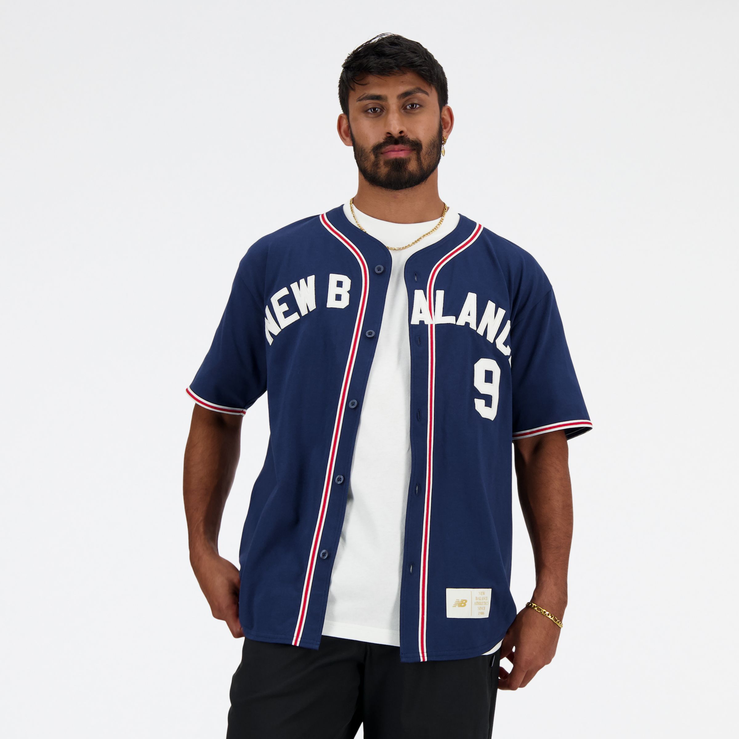 New balance baseball jersey hotsell size chart