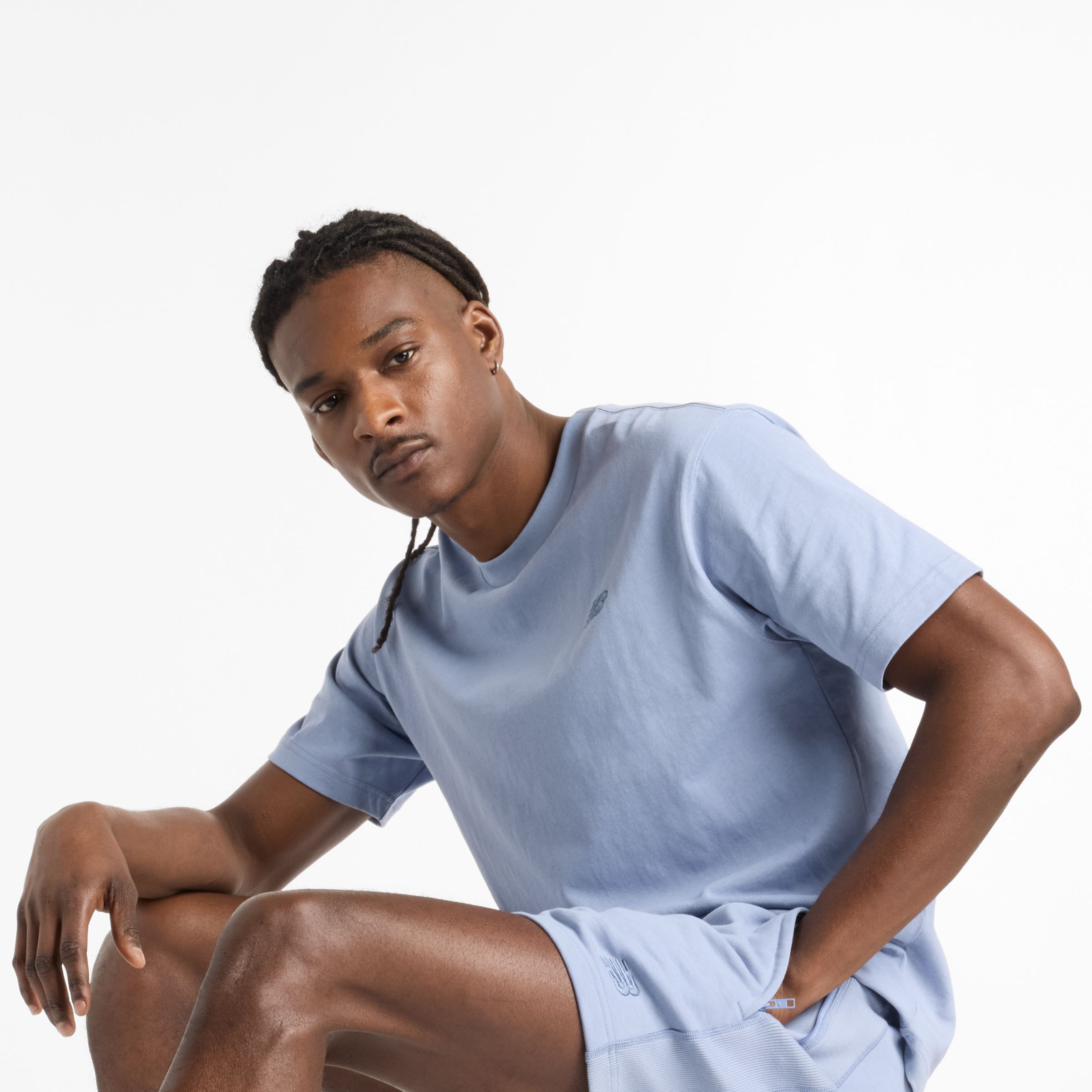 New Balance Uomo Athletics Cotton T-Shirt, Cotone, Taglia M