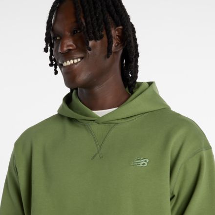Athletics French Terry Hoodie, UTILITY GREEN, MT41534AAS