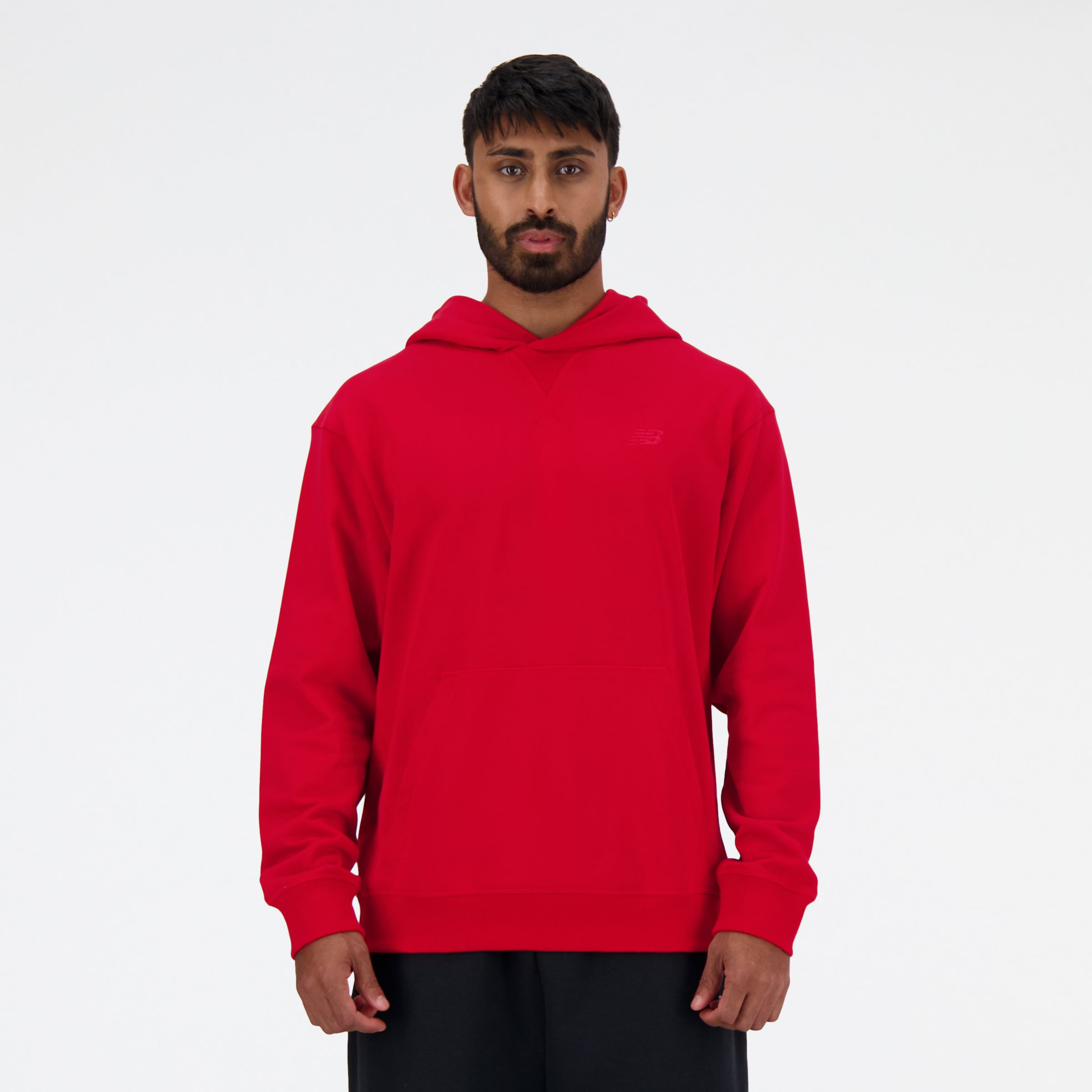 

New Balance Men's Athletics French Terry Hoodie Red - Red