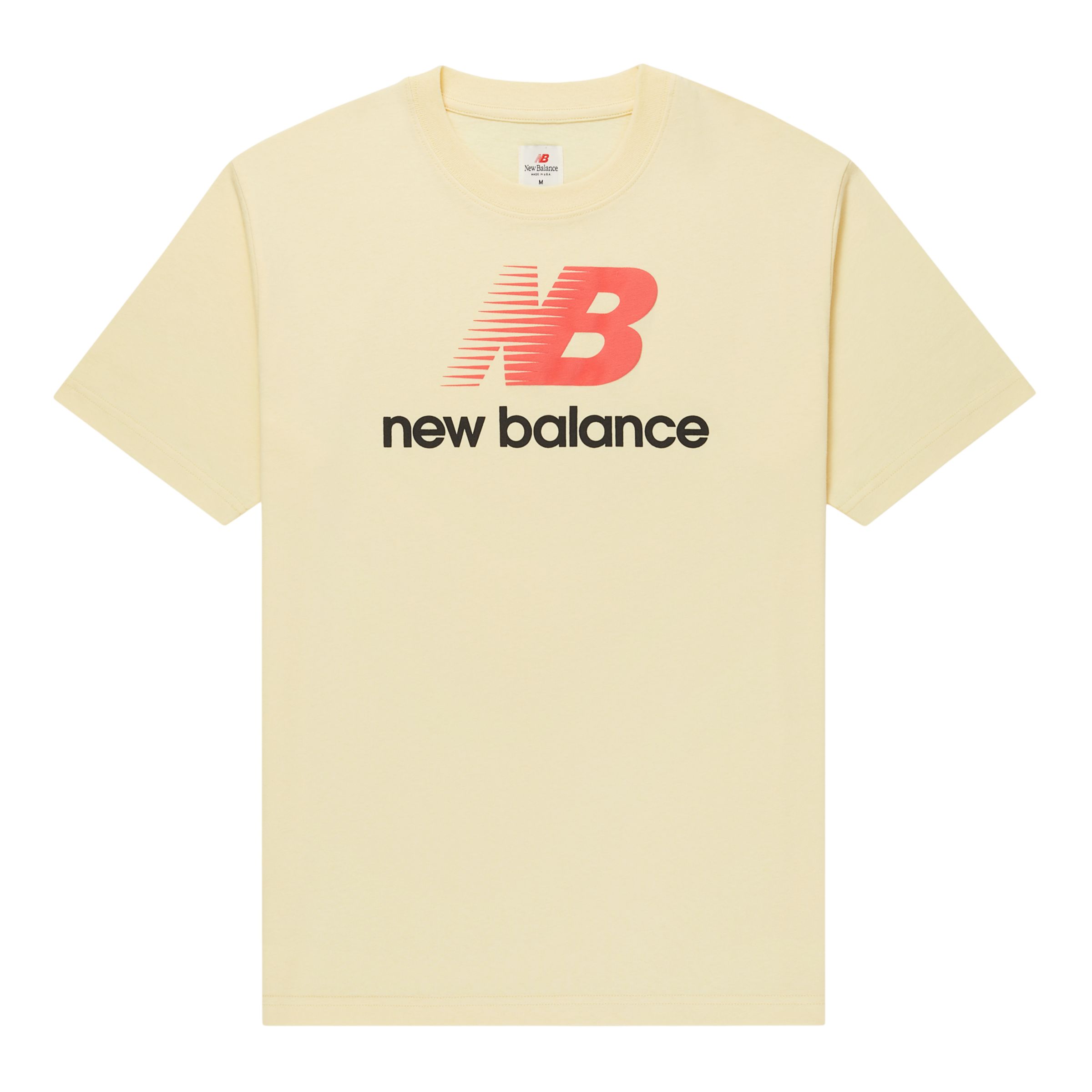 New Balance Uomo MADE in USA Graphic T-Shirt, Jersey di cotone, Taglia M