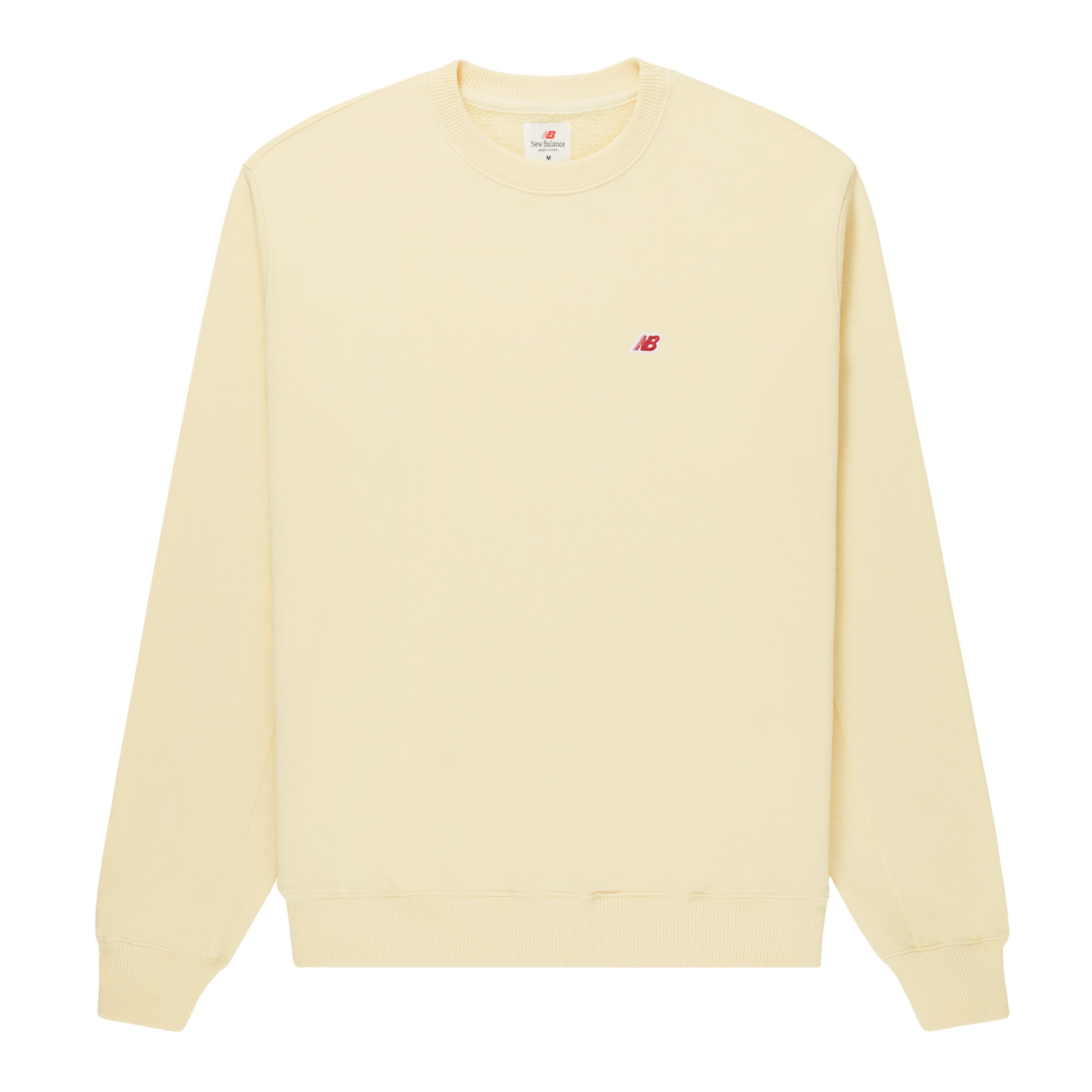 뉴발란스 New Balance MADE in USA Core Crewneck Sweatshirt,MAIZE