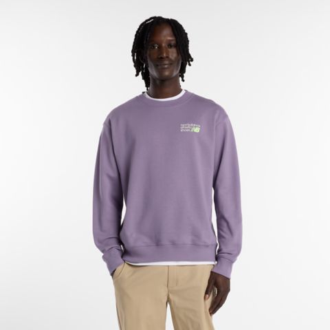 Мужские худи New Balance Athletics Premium Logo Crew