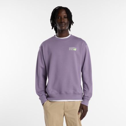 Athletics Premium Logo Crew, CANDIED VIOLET, MT41547AA5
