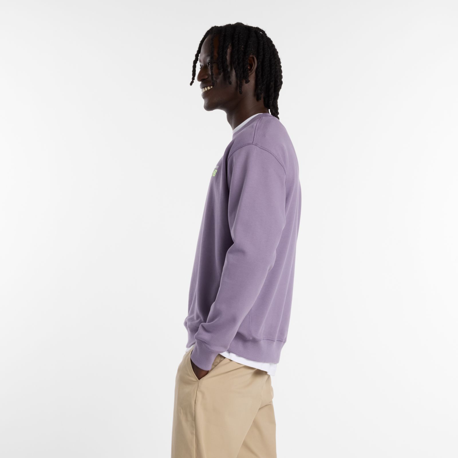 Мужские худи New Balance Athletics Premium Logo Crew — фото 4