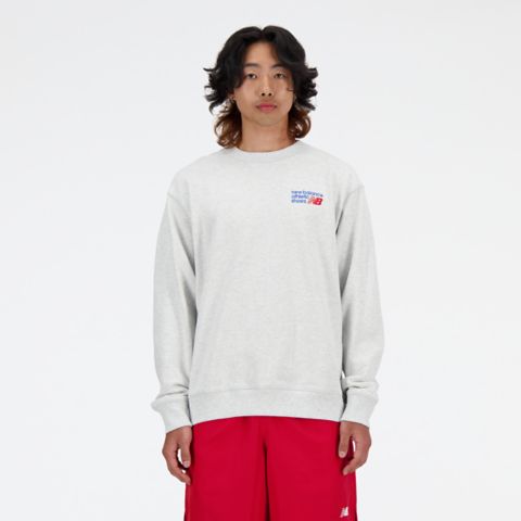 Мужские свитеры New Balance Athletics Premium Logo Crew