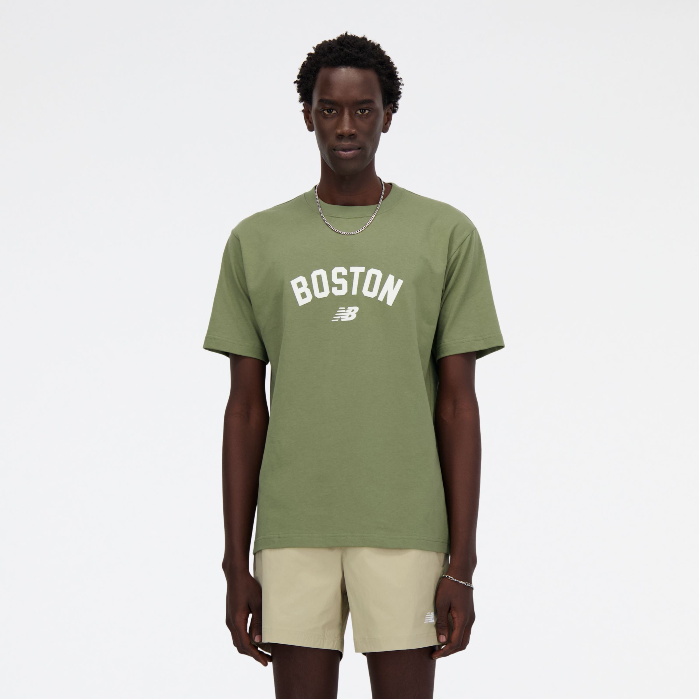 

New Balance Men's Heritage Graphic T-Shirt Green - Green