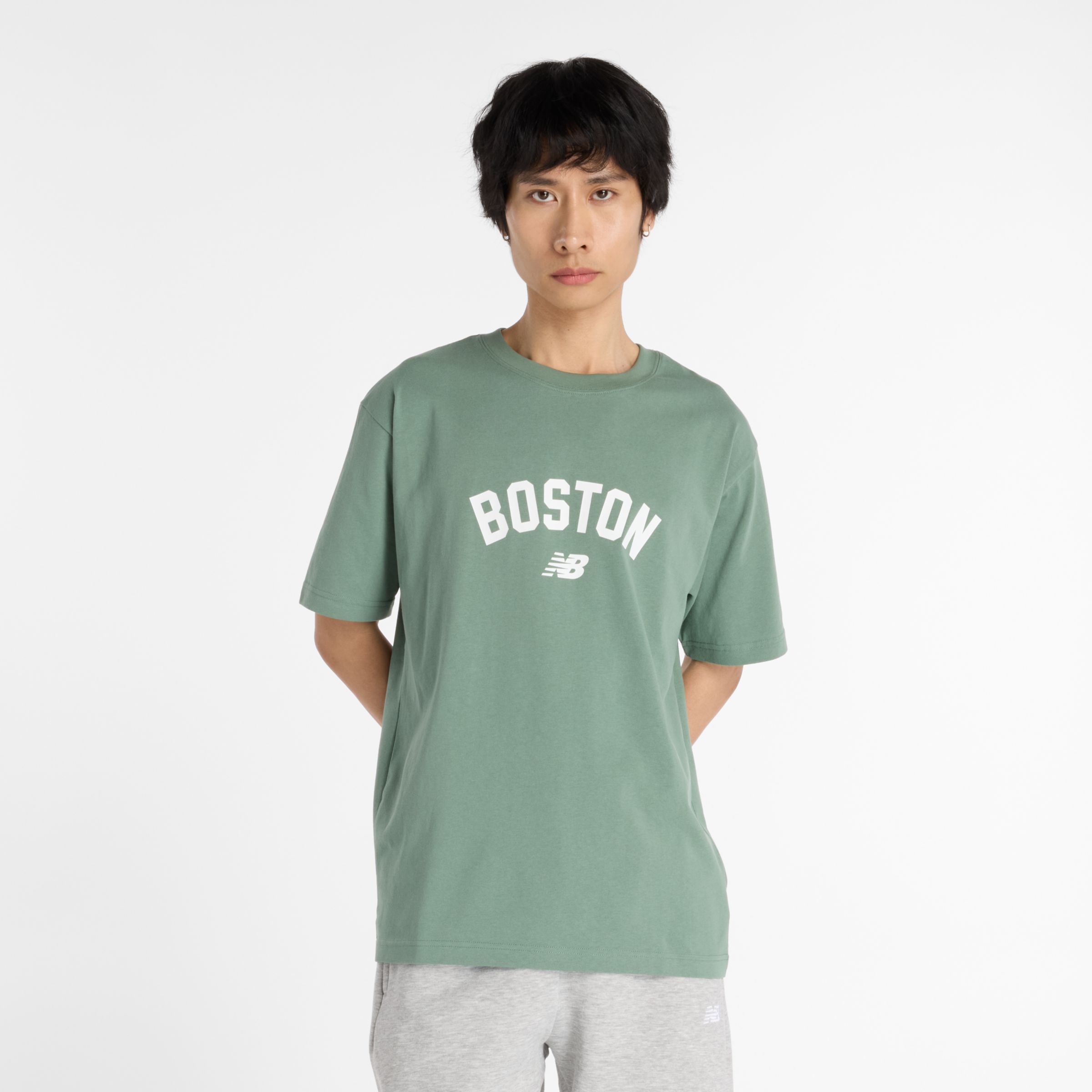 

New Balance Men's Heritage Graphic T-Shirt Green - Green