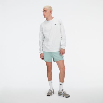 ◆New Balance◆ UNI HERITAGE SHORT SLEEVE T-SHIRT SEMI OVER New Balance UNI Heritage Short Tee - Ivory / NBNEE21113 / T