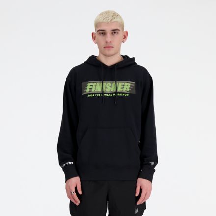 London Edition Finisher Graphic Hoodie, BLACK, MT41604DBK