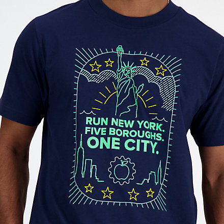 NYRR Boroughs Graphic T-Shirt - New Balance NYRR Boroughs Graphic T-Shirt - New Balance