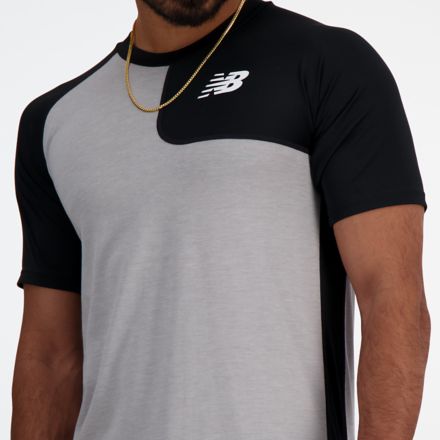 SS Asym Baseball Top Left, BLACK, MT41704LBK