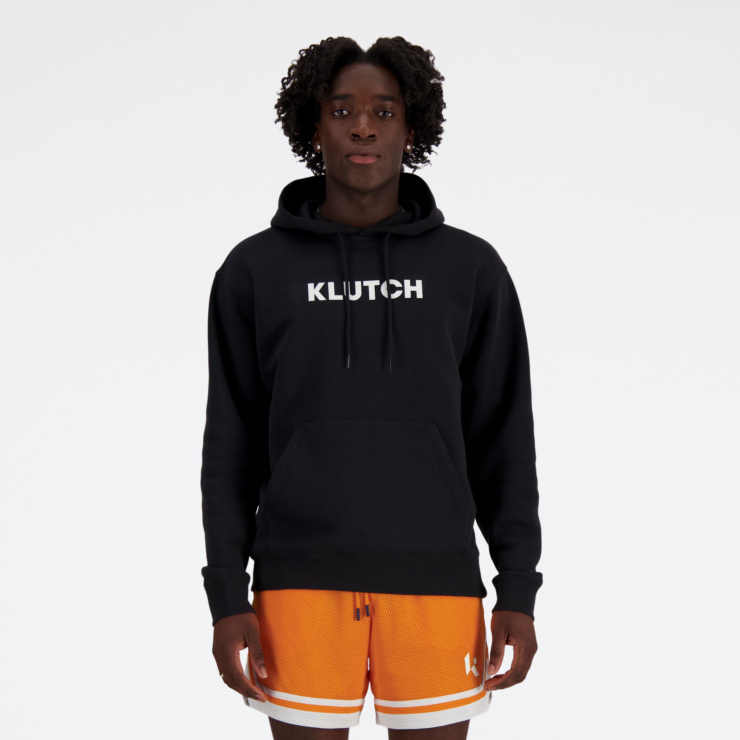 

New Balance Men's Klutch X NB Fleece Hoodie Black - Black
