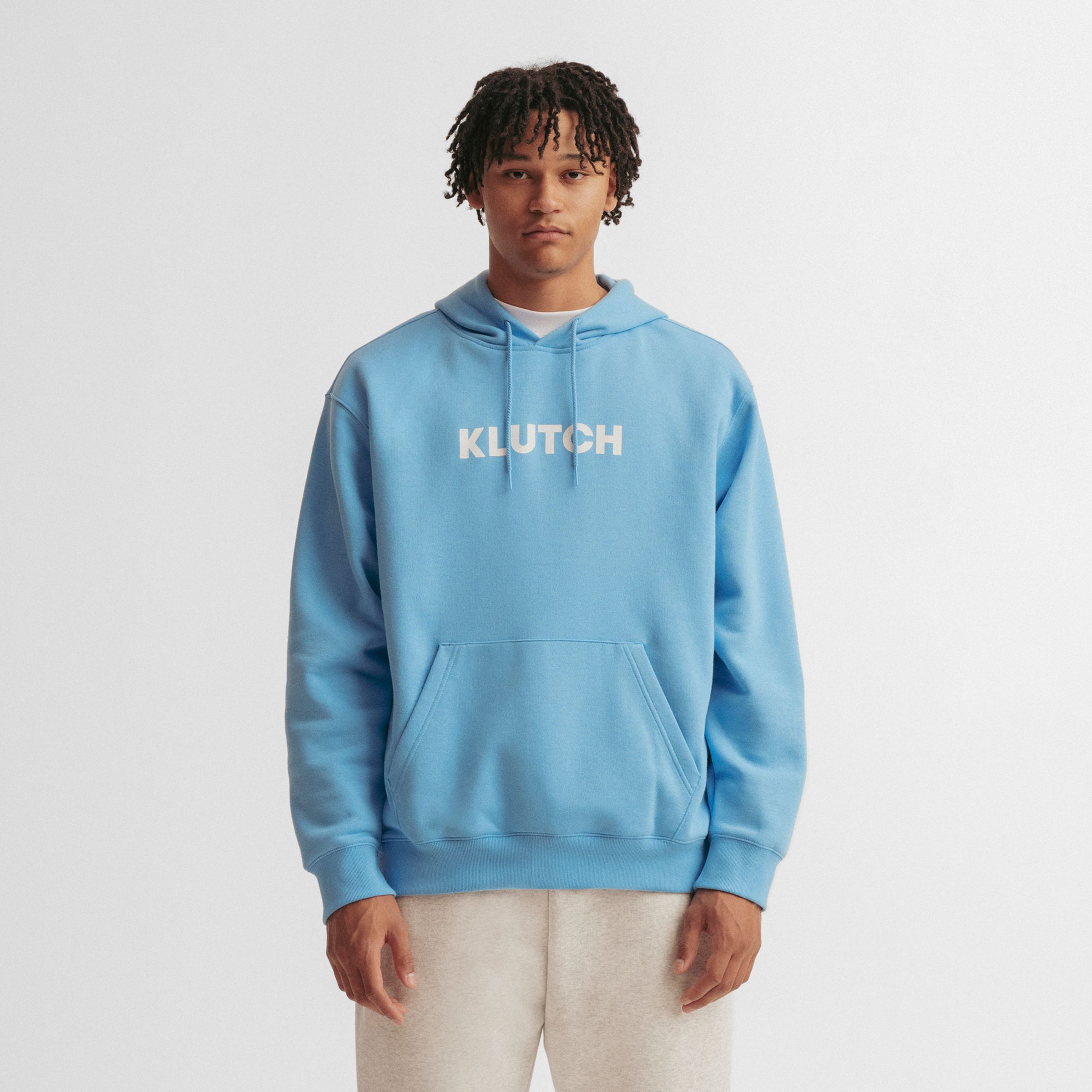 

New Balance Men's Klutch X NB Fleece Hoodie Blue - Blue