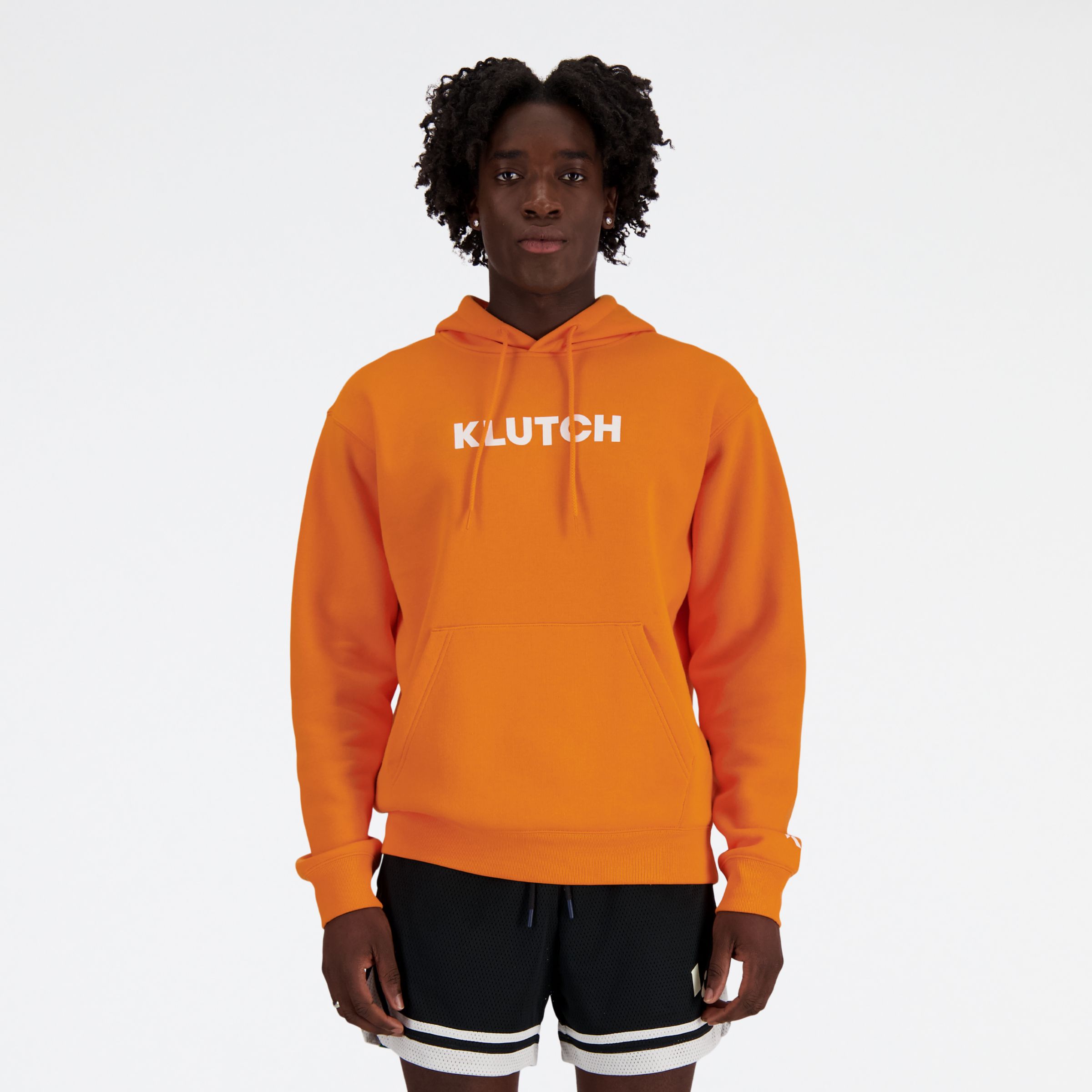 

New Balance Men's Klutch X NB Fleece Hoodie Yellow - Yellow