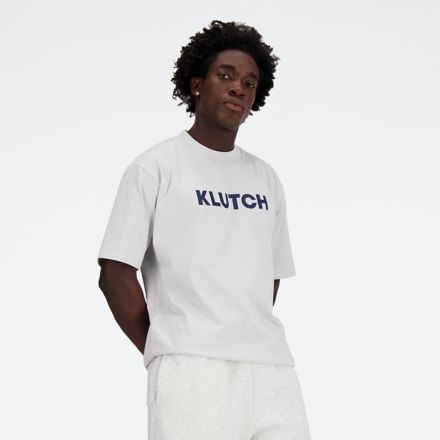 Klutch X NB Short Sleeve T-Shirt, TITANIUM, MT41802GYM