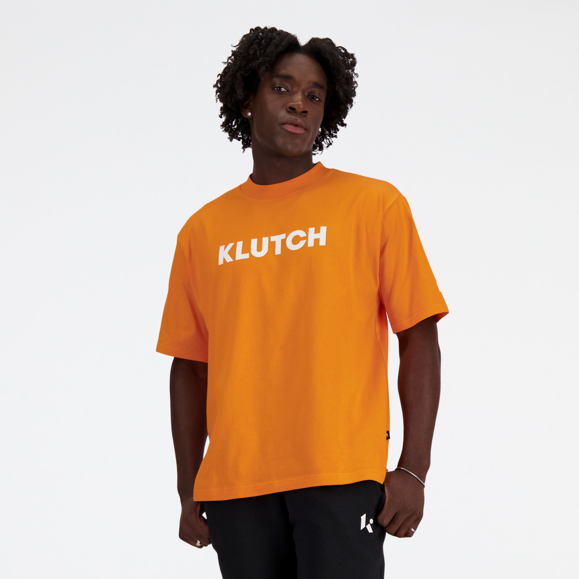 뉴발란스 New Balance Klutch X NB Short Sleeve T-Shirt,SUN GLOW
